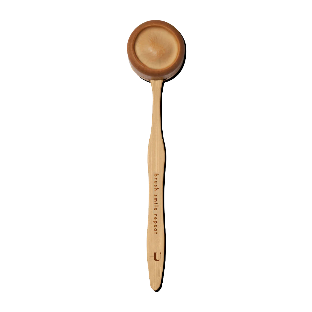 Bamboo Toothbrush Head Protector & Bamboo Toothbrush