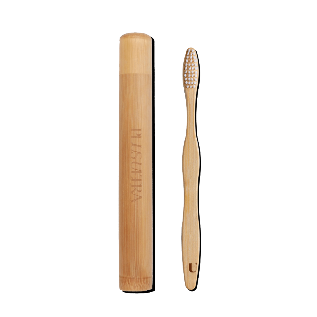 Travel Case + Bamboo Toothbrush