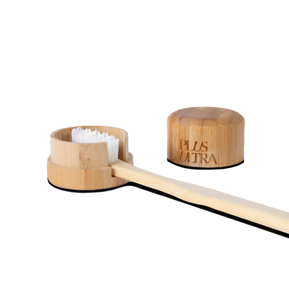 Bamboo Toothbrush Head Protector &amp; Bamboo Toothbrush